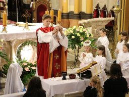 Spektakl Tajemnica Mszy Świętej z okazji Kongresu Eucharystycznego, 28.04.2024